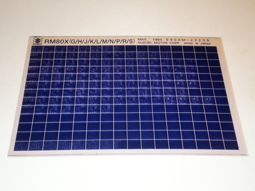 Microfiche catalogo ricambi - catalogo,