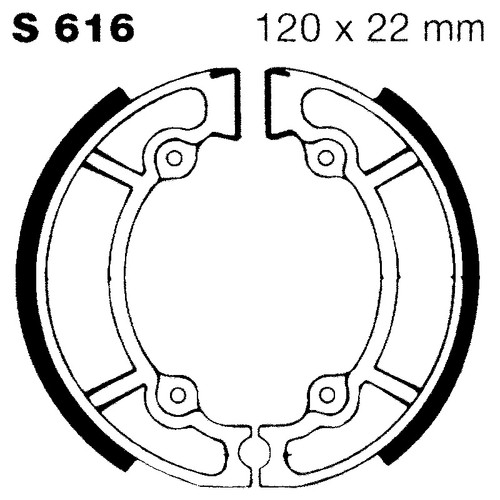 Ganasce suzuki 125 250 post - suzuki,