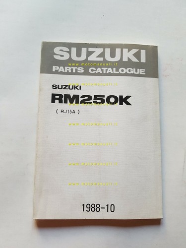 Suzuki 250 cross 1988 - rm,